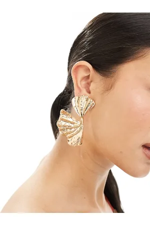 ASOS Stud earrings with twist petal detail