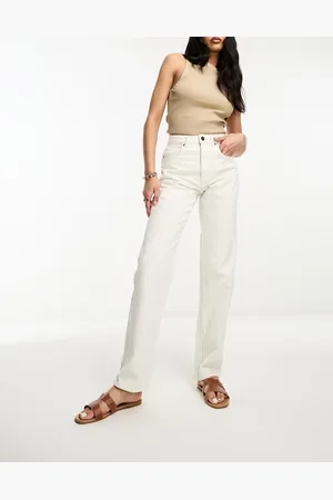 Cotton On Cotton On mid rise long straight leg jean in denim