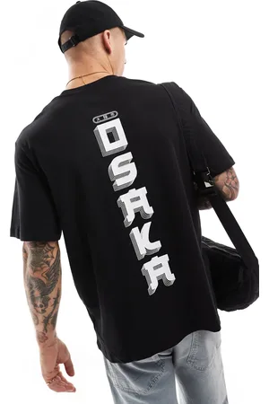 JACK & JONES Oversized t-shirt with Japanese back print in
