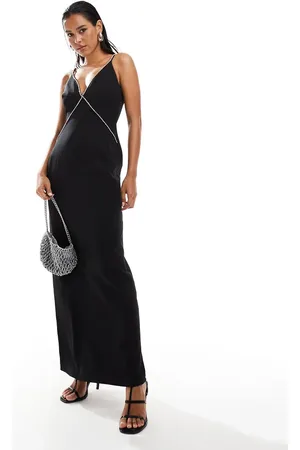 Pretty Lavish Embellished maxi dress in