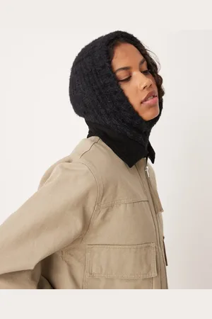My Accessories Fluffy loose fit balaclava in