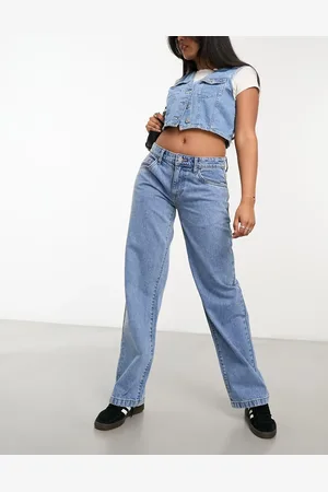 Cotton On Cotton On low rise straight leg jeans in vitnage wash