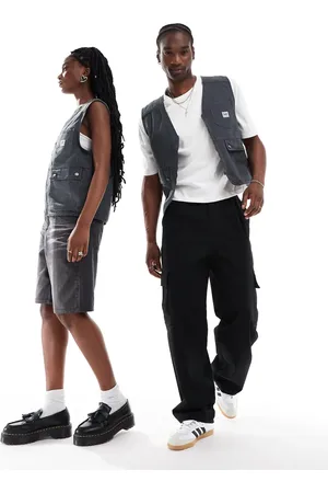Lee Unisex utility canvas vest in
