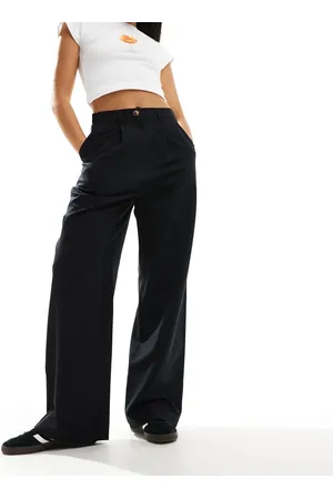 Miss Selfridge Tailored wide leg trouser in