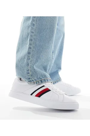 Tommy Hilfiger Stripe court trainers in