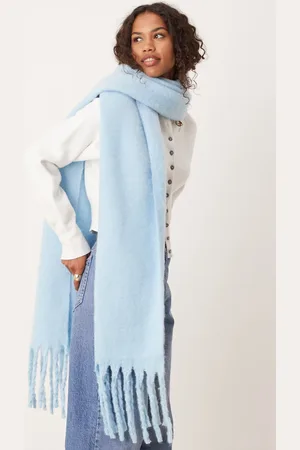 My Accessories Super soft oversized blanket scarf in
