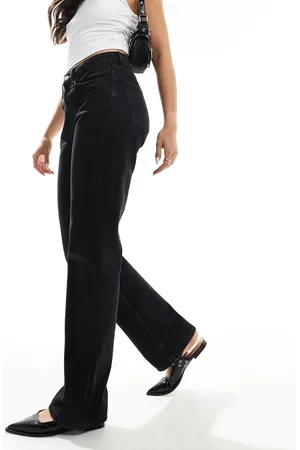 MANGO Straight leg jeans in