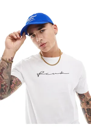 French Connection French Connection chest script logo t-shirt in