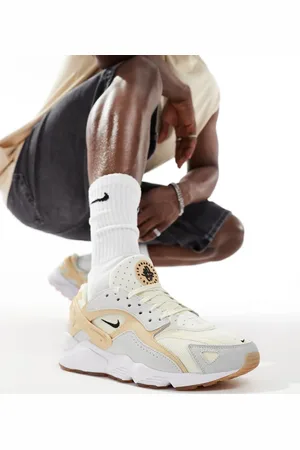 Nike Air Huarache Runner trainers in tan and