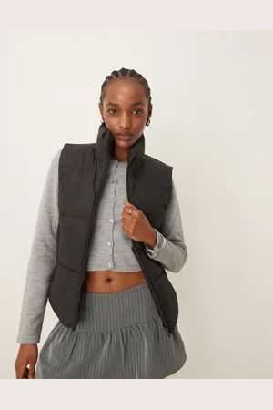 New Look Cropped gilet in