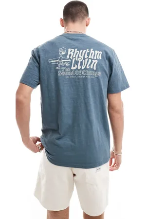 Rhythm Livin slub t-shirt in