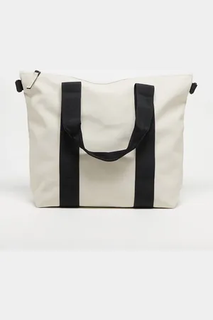 Rains 14160 waterproof mini tote in cream