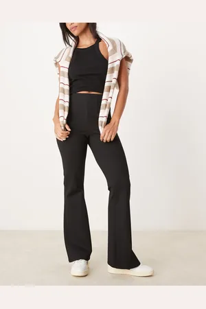 VERO MODA Slim stretch flared trousers in