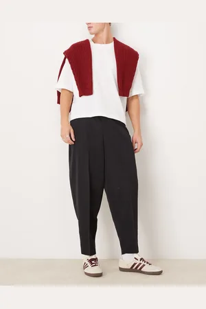 ASOS Smart balloon fit trousers in