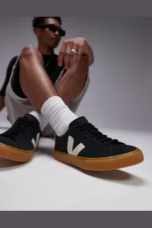 Veja Campo bold suede trainer in