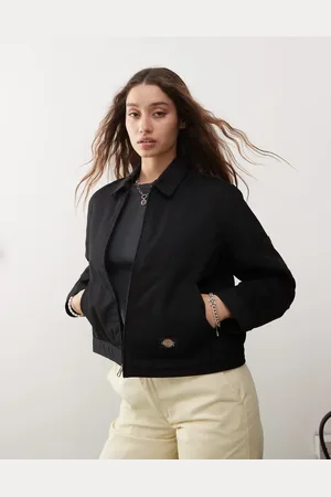 Dickies Lined cropped eisenhower jacket in