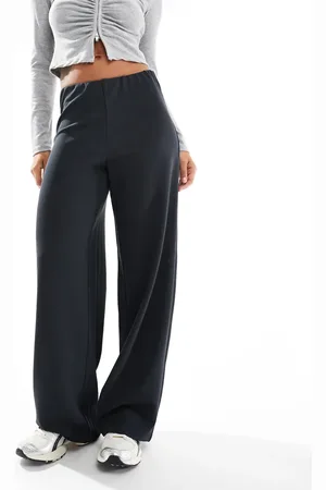 VERO MODA Loose pull on trousers in graphite
