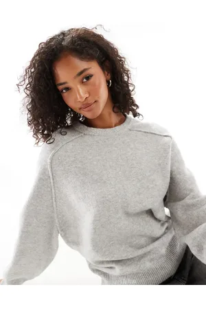Pull&Bear Oversized knitted jumper in