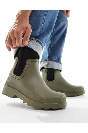 ASOS Wellington boots in khaki