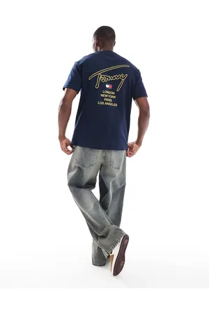 Tommy Hilfiger City signature back print t-shirt in