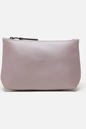 Rains Waterproof cosmetic bag in metallic