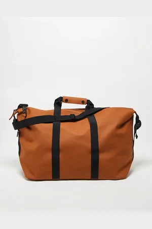 Rains Hilo waterproof weekend bag medium in rust
