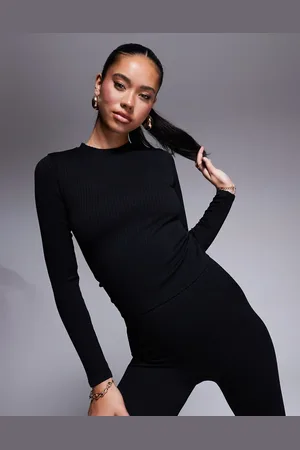 ASOS Ski seamless thermal base layer crew neck top in