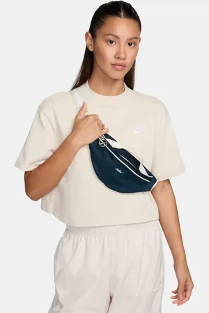 Nike Heritage bumbag in and white
