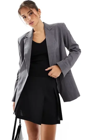 ASOS Asymmetric drape blazer in
