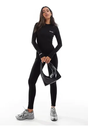 Sixth June Long sleeve logo unitard in
