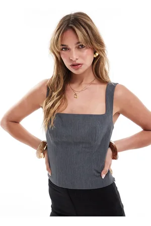 Pimkie Tailored square neck top in