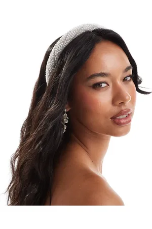 True Decadence Pearl embellished headband in
