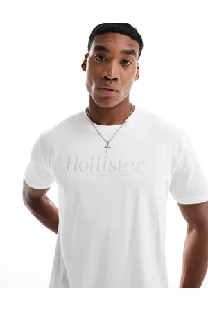 Hollister Logo detail relaxed t-shirt in