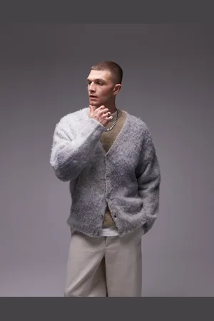 Topman Relaxed fit cardigan in ombre
