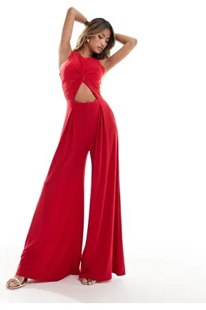 True Violet Knot jumpsuit in