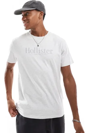 Hollister Logo detail relaxed t-shirt in