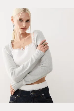 Heretic Nine Brushed knit shrug in co-ord