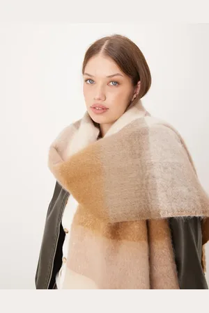 Barbour Marie scarf in beige check