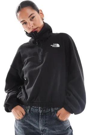 The North Face Glacier 1/2 zip oversized fleece in