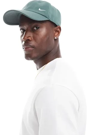 Nike Club metallic swoosh cap in dark
