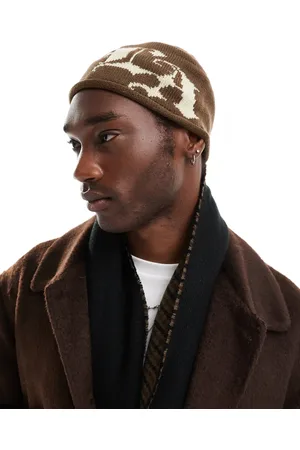 ASOS Skull beanie with LA graphic in