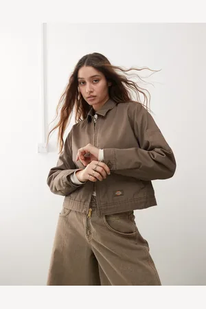 Dickies Lined cropped eisenhower jacket in