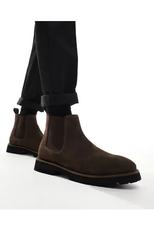 WALK LONDON Mayfair chelsea boot in suede