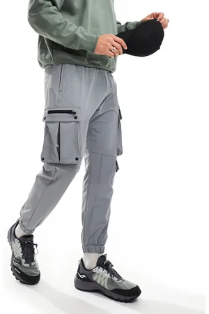 Bershka Tech cargo trouser in