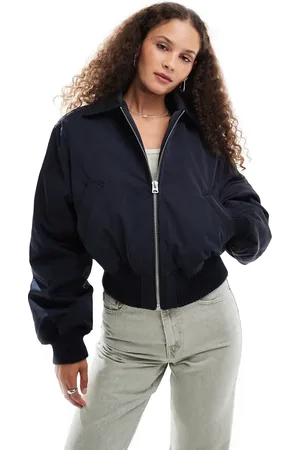 Weekday Irma padded bomber jacket in