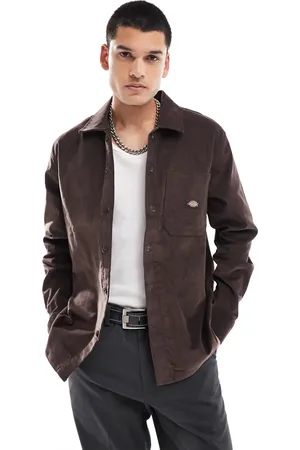 Dickies Cord shirt in dark
