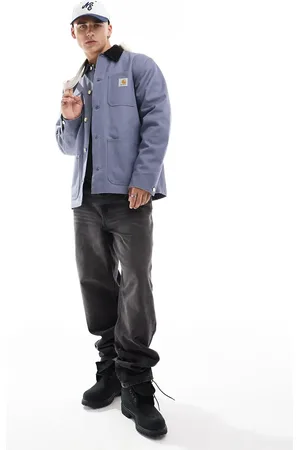 Carhartt Michigan button up jacket in grey