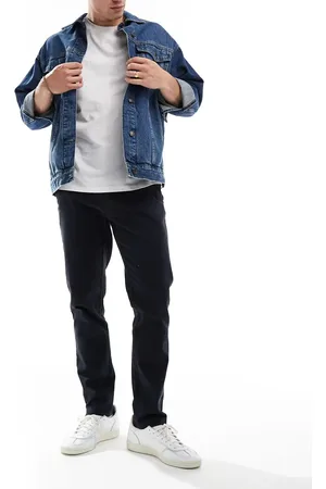 Only & Sons Slim fit chinos in navy