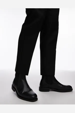 SELECTED Leather chelsea boots in