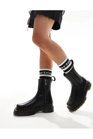 Dr. Martens Amaayah lo pull on boots in leather
